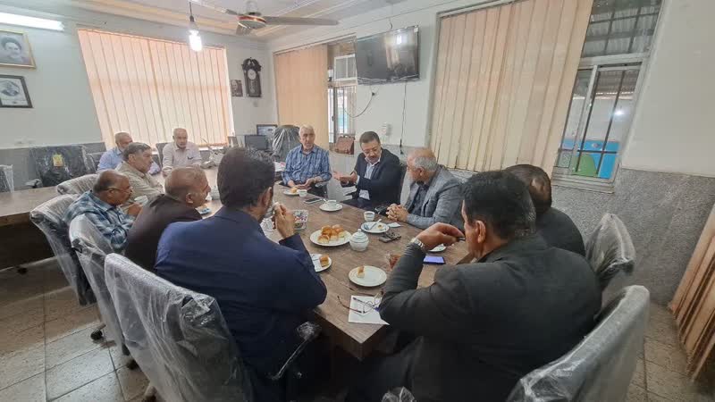 نشست مدیریت درمان استان سمنان جناب دکتر پیوندی ، ودکتر بهمنش وهمراهان محترم